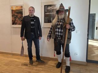 Wernisaż wystawy fotograficznej w Centrum Przyrodniczo – Edukacyjnym KPN
