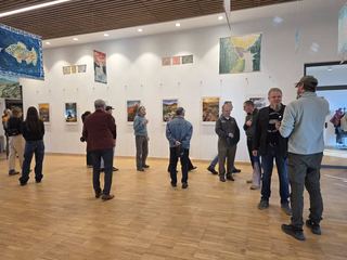 Wernisaż wystawy fotograficznej w Centrum Przyrodniczo – Edukacyjnym KPN