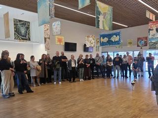 Wernisaż wystawy fotograficznej w Centrum Przyrodniczo – Edukacyjnym KPN