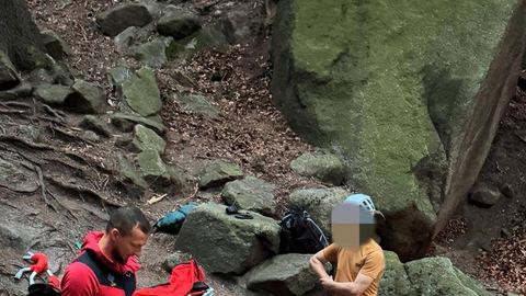 Poważny wypadek w Rudawach Janowickich