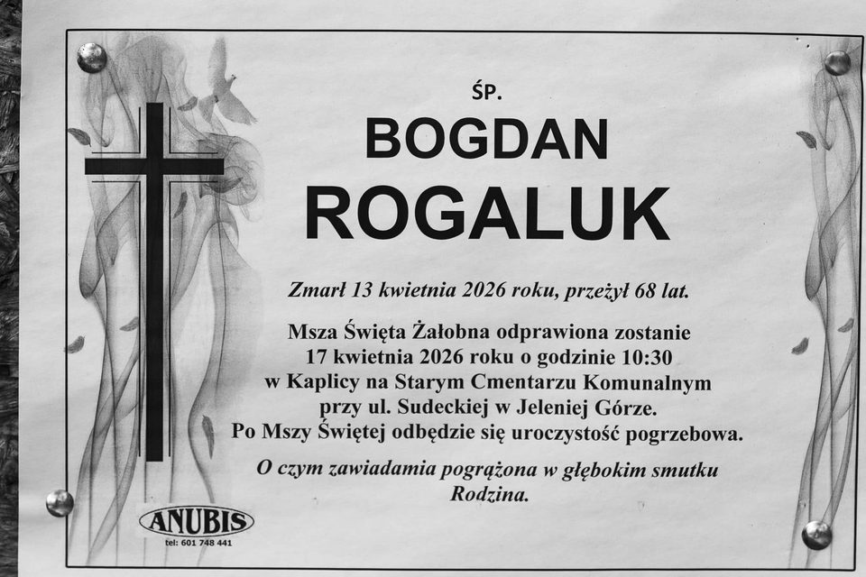 Zmarł Bogdan Rogaluk