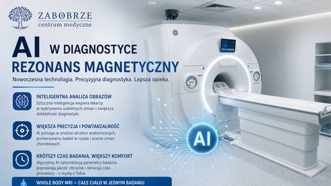 Sztuczna inteligencja w rezonansie magnetycznym – nowy standard diagnostyki