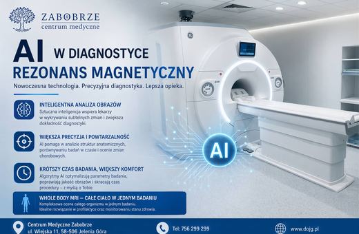 Sztuczna inteligencja w rezonansie magnetycznym – nowy standard diagnostyki