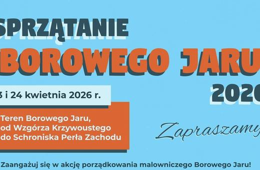 Wspólne sprzątanie Borowego Jaru