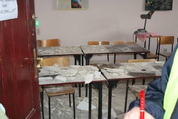 Zawalił się sufit w Galerii Karkonoskiej