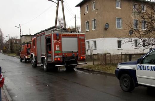 Po pożarze – życie zawdzięcza sąsiadom i strażakom