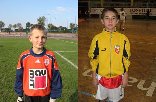 Michał Bajerski (po lewej) został najlepszym bramkarzem turnieju a Konrad Andrzejczak zdobył najwięcej goli dla swojej drużyny.