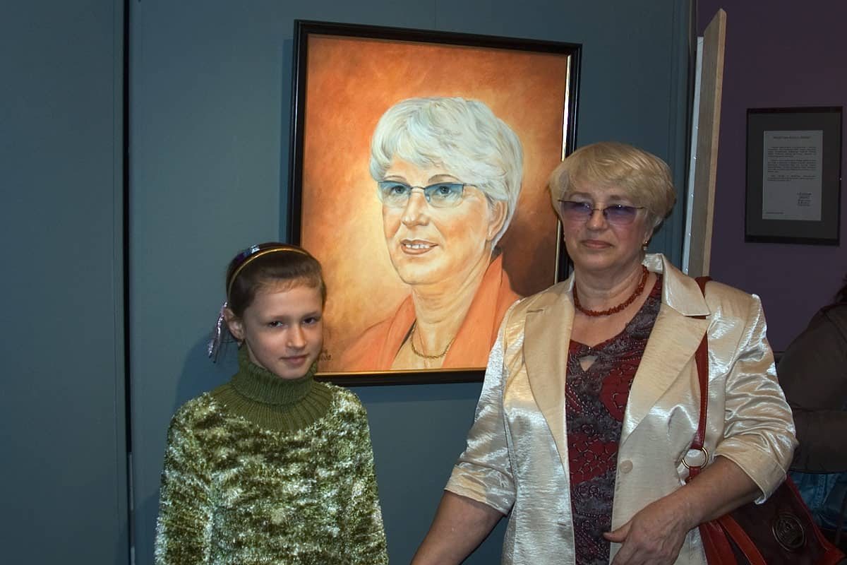 Czarodziejka pędzla pokazała swoje dzieła