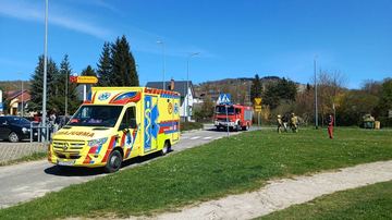 Poważny wypadek, na miejscu śmigłowiec LPR