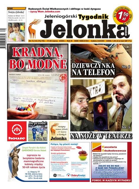 Tygodnik Jelonka od poniedziałku w kioskach