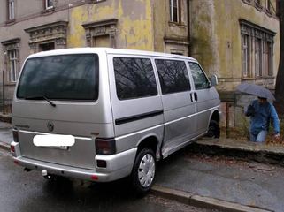 Kraksa z udziałem pani naczelnik