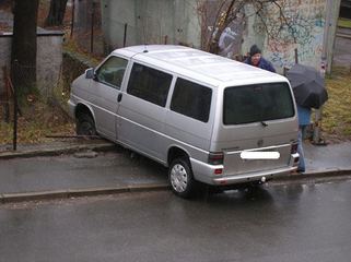 Kraksa z udziałem pani naczelnik