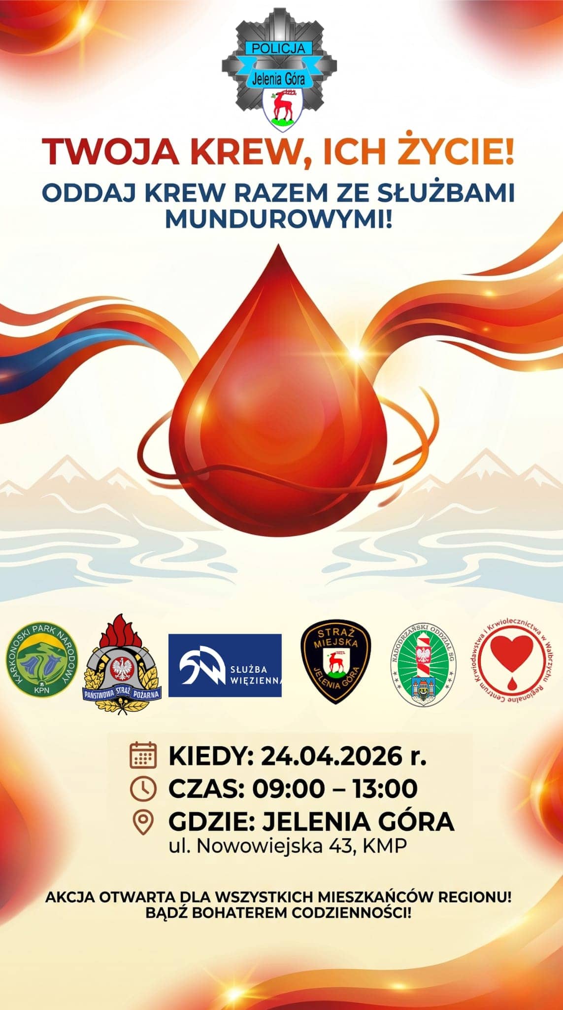 Będzie można oddać krew
