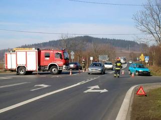 Na giełdę spiesz się powoli – kraksa przy Lubańskiej