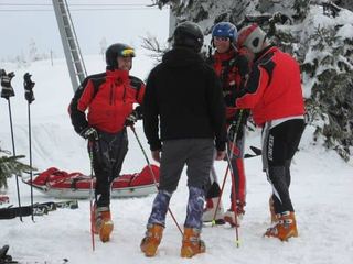 Na snowboardzie o puchar burmistrza
