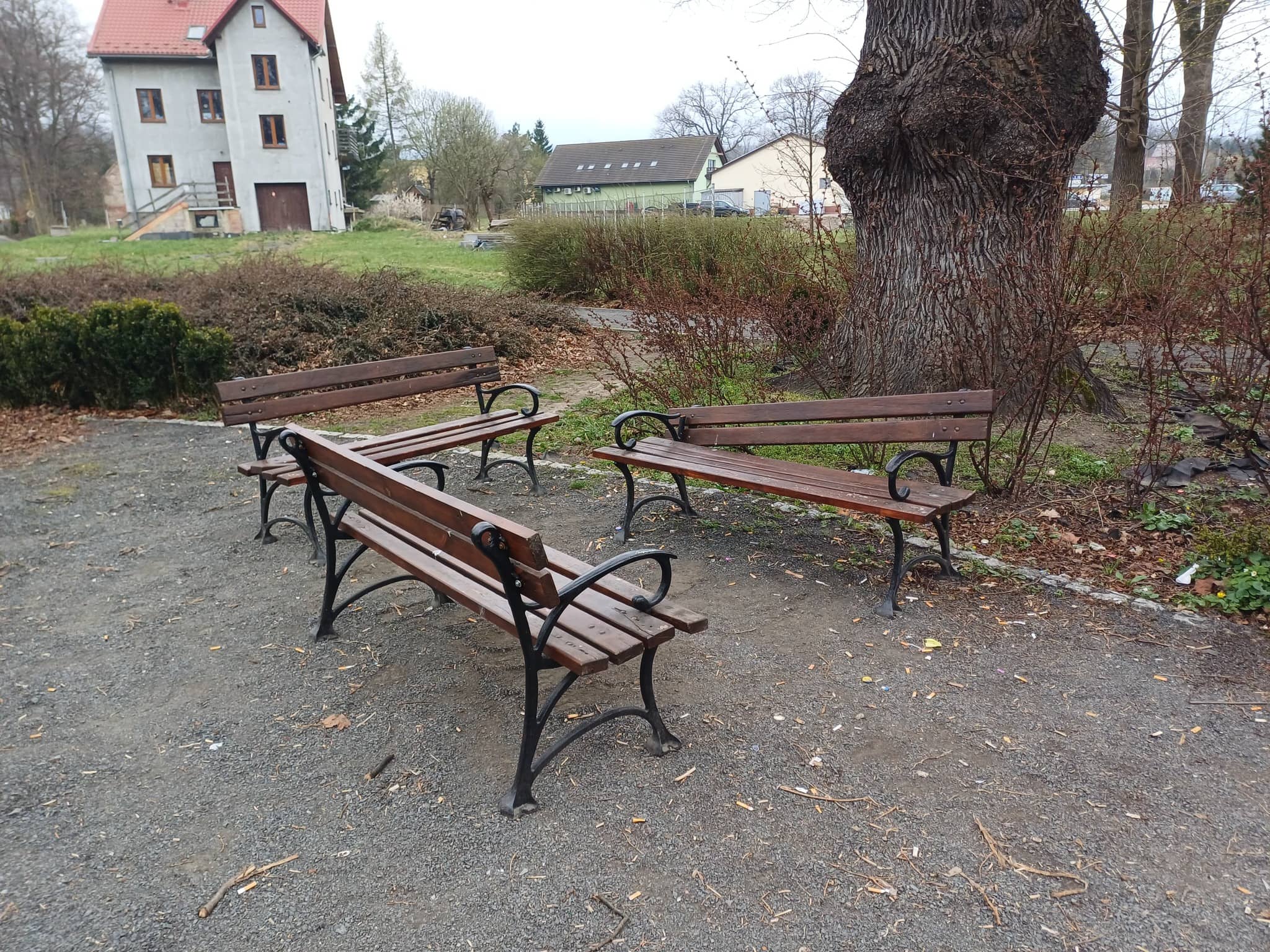 Wandale przeszli jak burza przez park