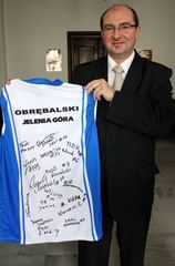 Prezydent podziękował koszykarzom za awans