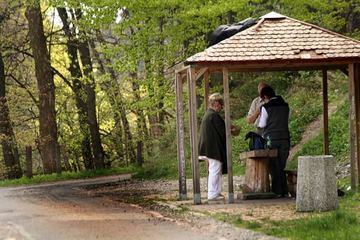 Załataną ścieżką nad Jezioro Modre