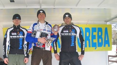 Zwycięzcy kategorii open od lewej Rafał Ignaczak, Dariusz Poroś, Piotr Formicki