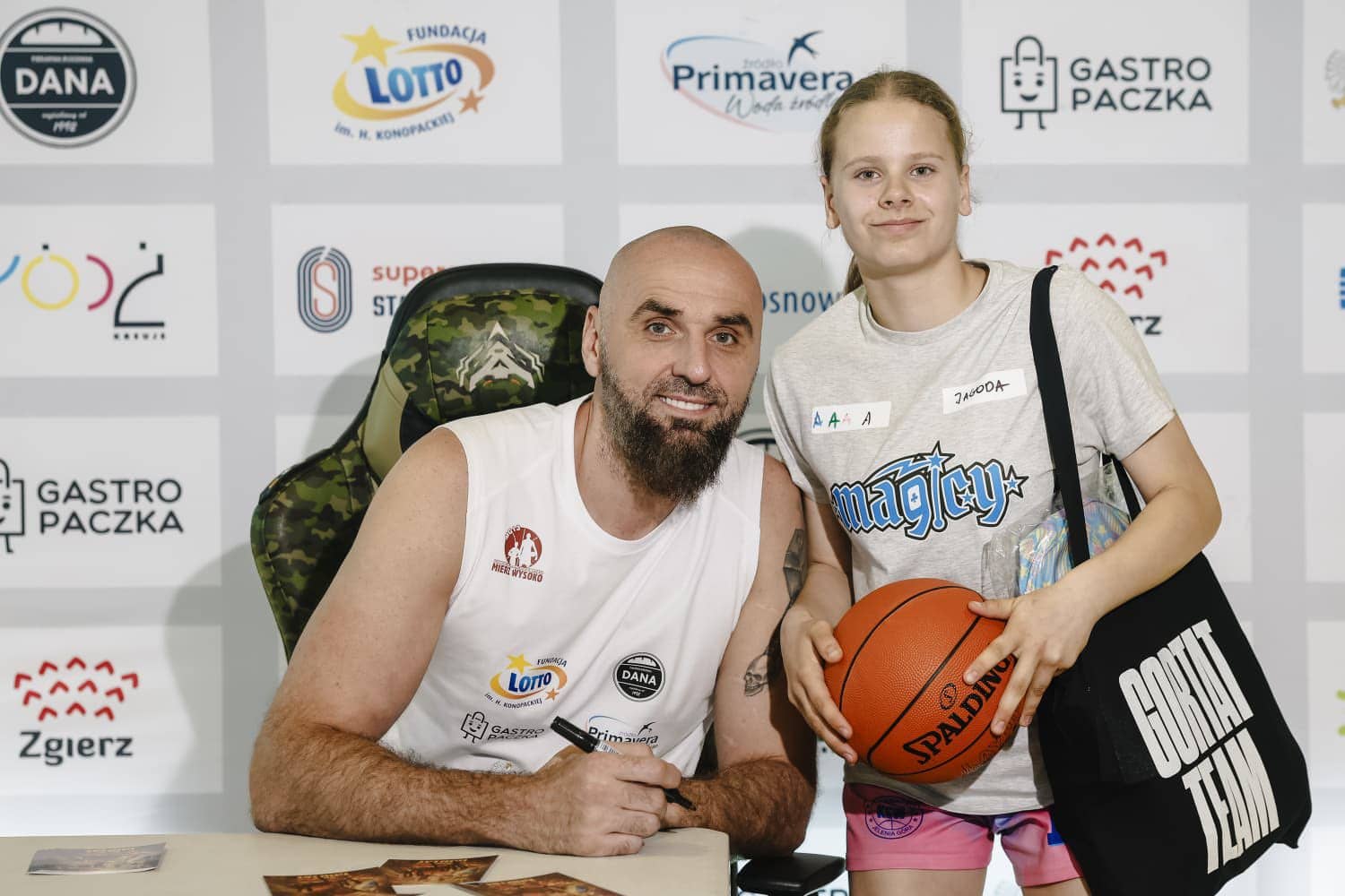 Spartanki trenowały z byłym koszykarzem NBA