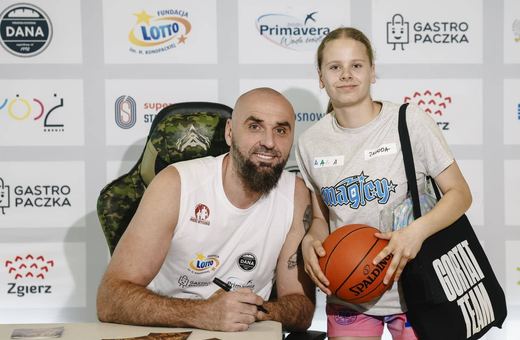 Spartanki trenowały z byłym koszykarzem NBA