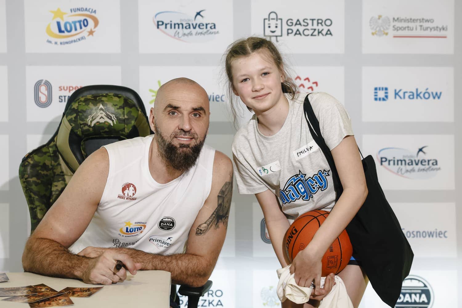 Spartanki trenowały z byłym koszykarzem NBA