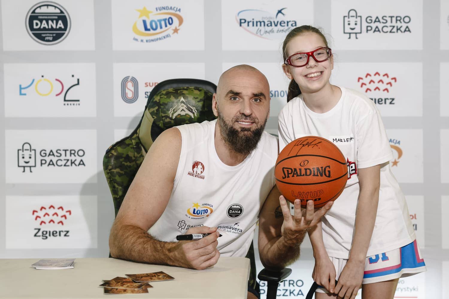 Spartanki trenowały z byłym koszykarzem NBA