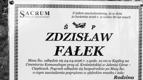 Zmarł Zdzisław Fałek