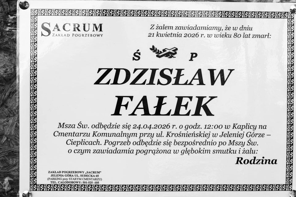 Zmarł Zdzisław Fałek