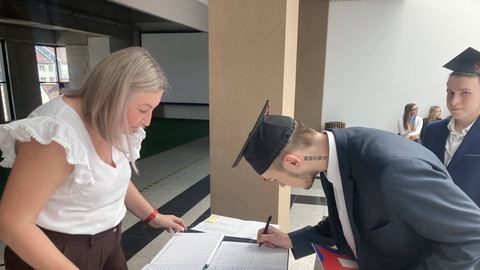 Maturzyści skończyli rok szkolny