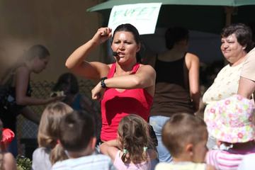 Rodzinna zabawa w „Okrąglaczku”