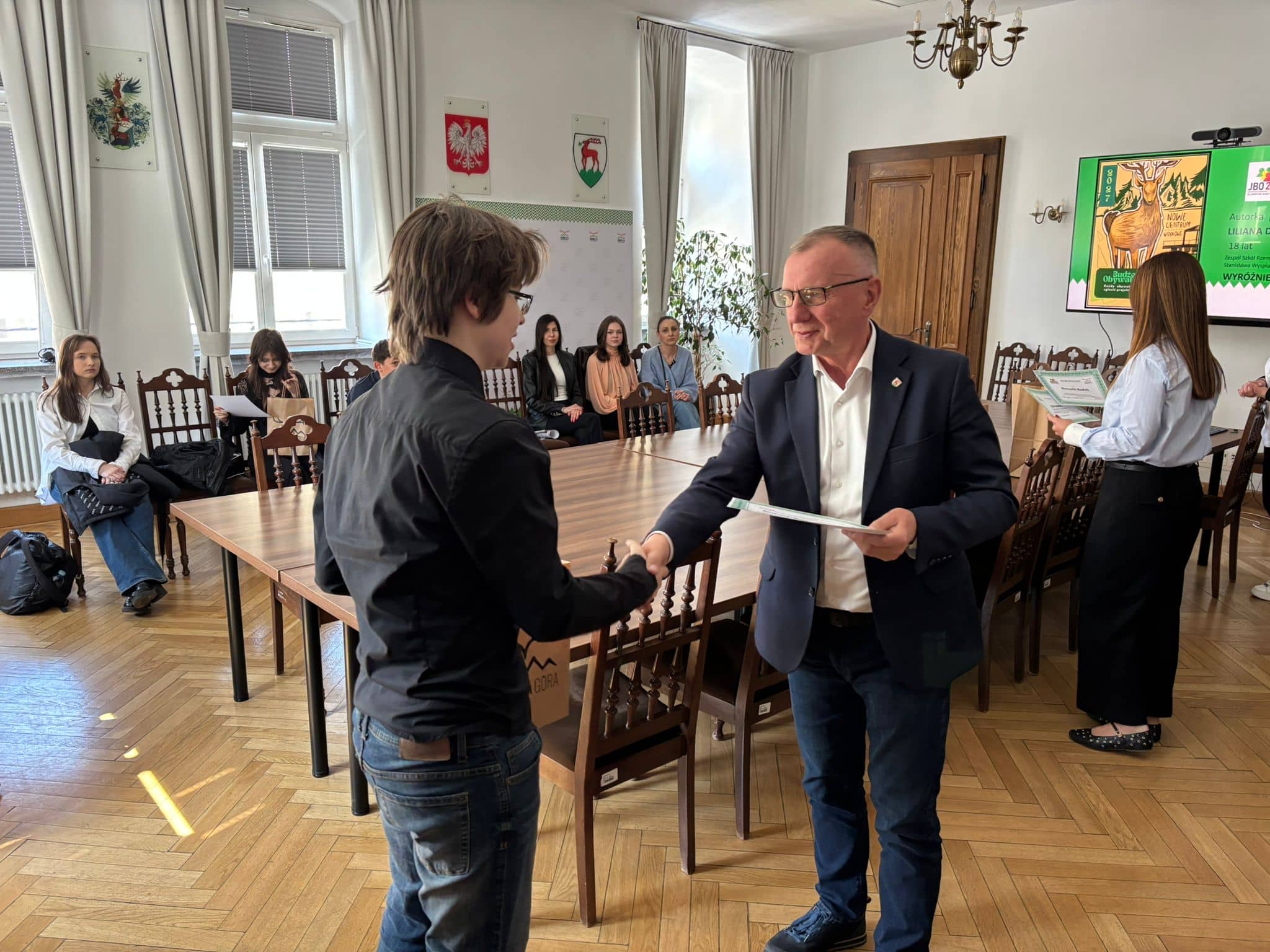 Laureaci konkursu na plakat o budżecie obywatelskim