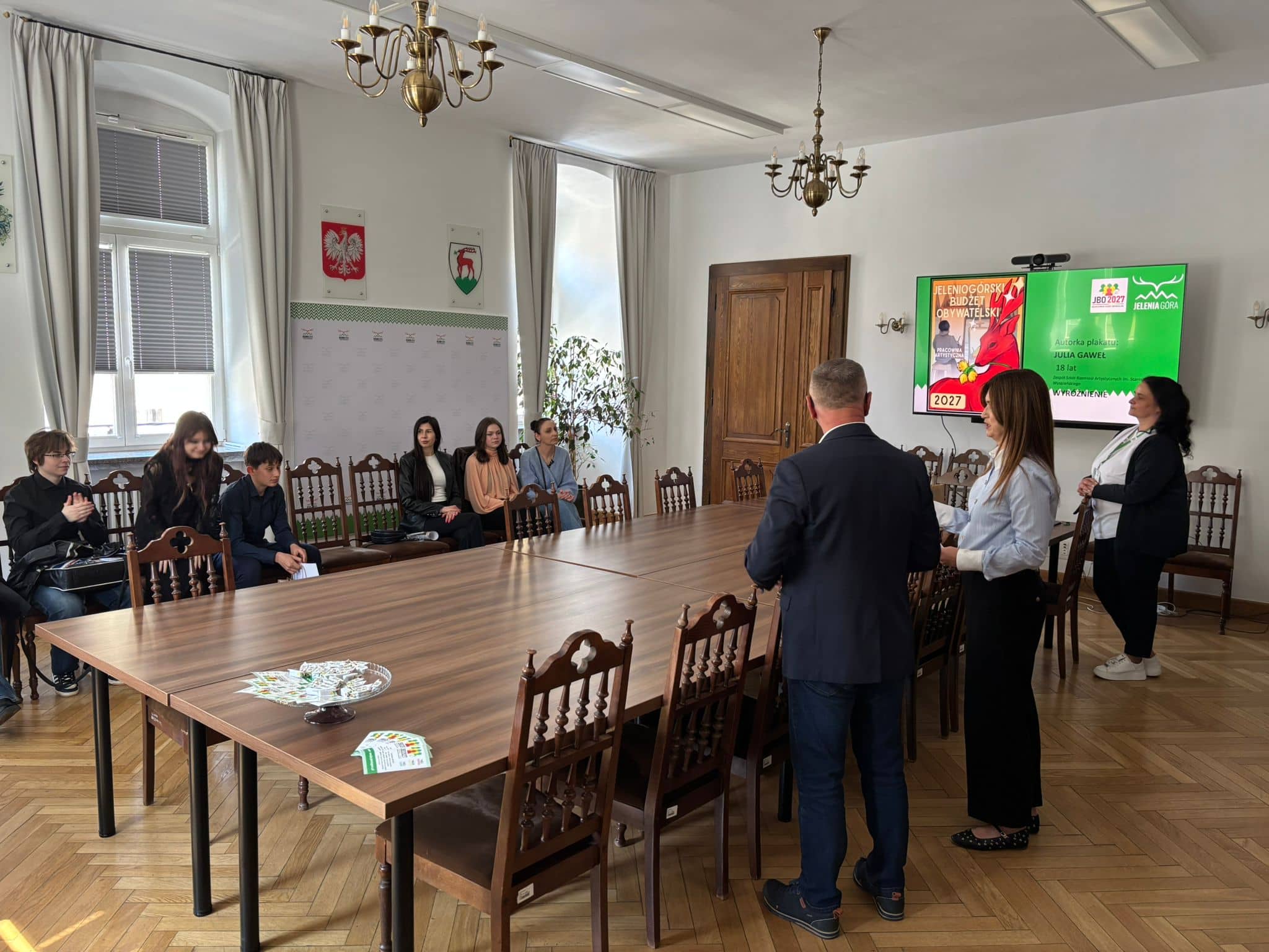 Laureaci konkursu na plakat o budżecie obywatelskim