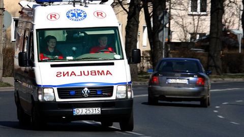 Poważny wypadek po dużej wódce