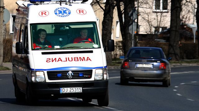 Poważny wypadek po dużej wódce