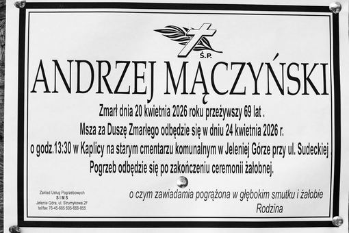 Zmarł Andrzej Mączyński