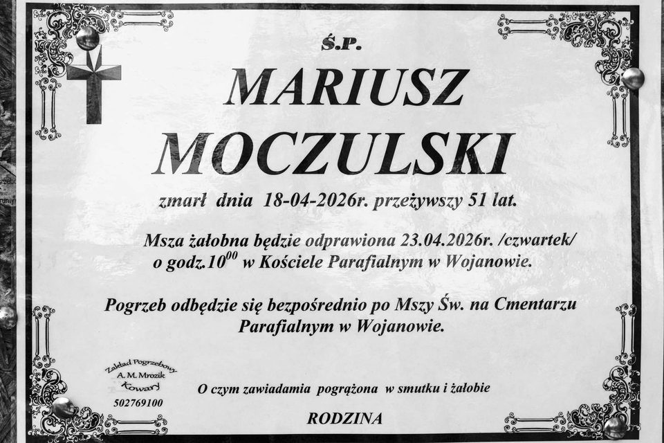 Zmarł Mariusz Moczulski