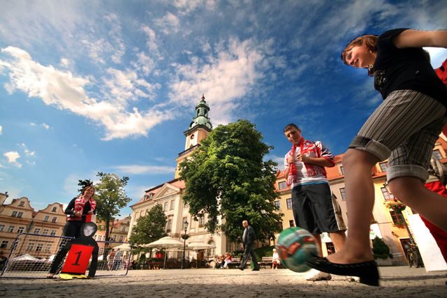 Grad goli do niemieckiej bramki