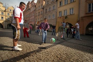 Grad goli do niemieckiej bramki