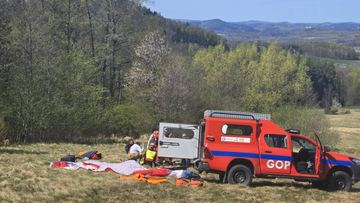 Wypadek paralotniarza na Górze Szybowcowej