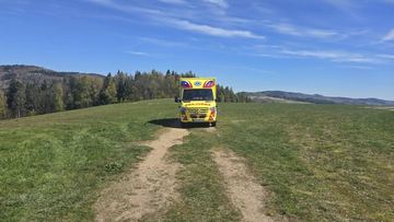 Wypadek paralotniarza na Górze Szybowcowej