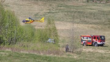 Wypadek paralotniarza na Górze Szybowcowej