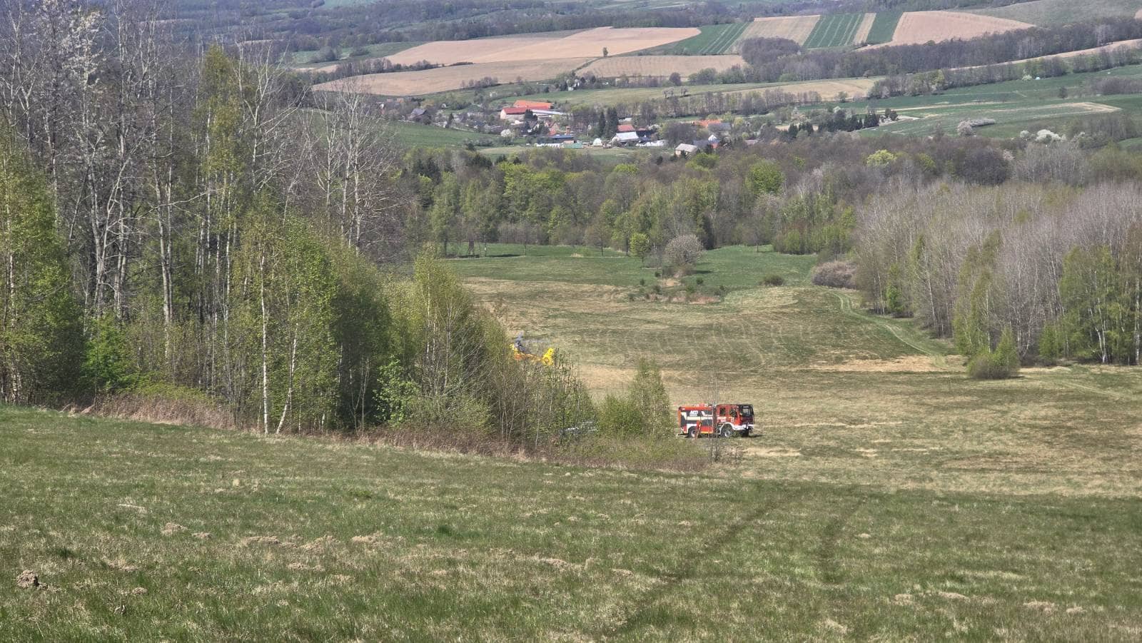 Wypadek paralotniarza na Górze Szybowcowej