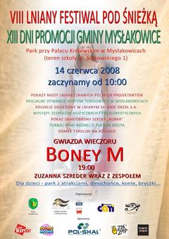 Boney M w Mysłakowicach
