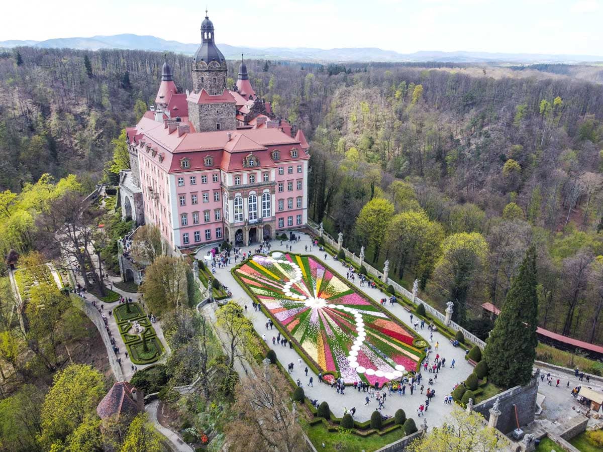 Festiwal Kwiatów na Zamku Książ
