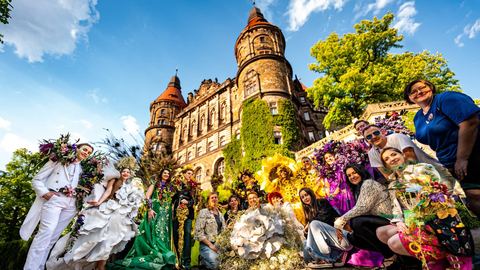 Festiwal Kwiatów na Zamku Książ