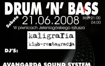 Drum&Bass w Kaligrafii – do rozdania wejściówki