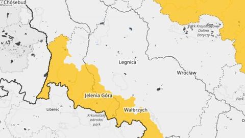 Uwaga, ostrzeżenie dla Jeleniej Góry i regionu