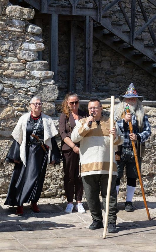 Widowisko rycerskie i pomoc dla Patryka
