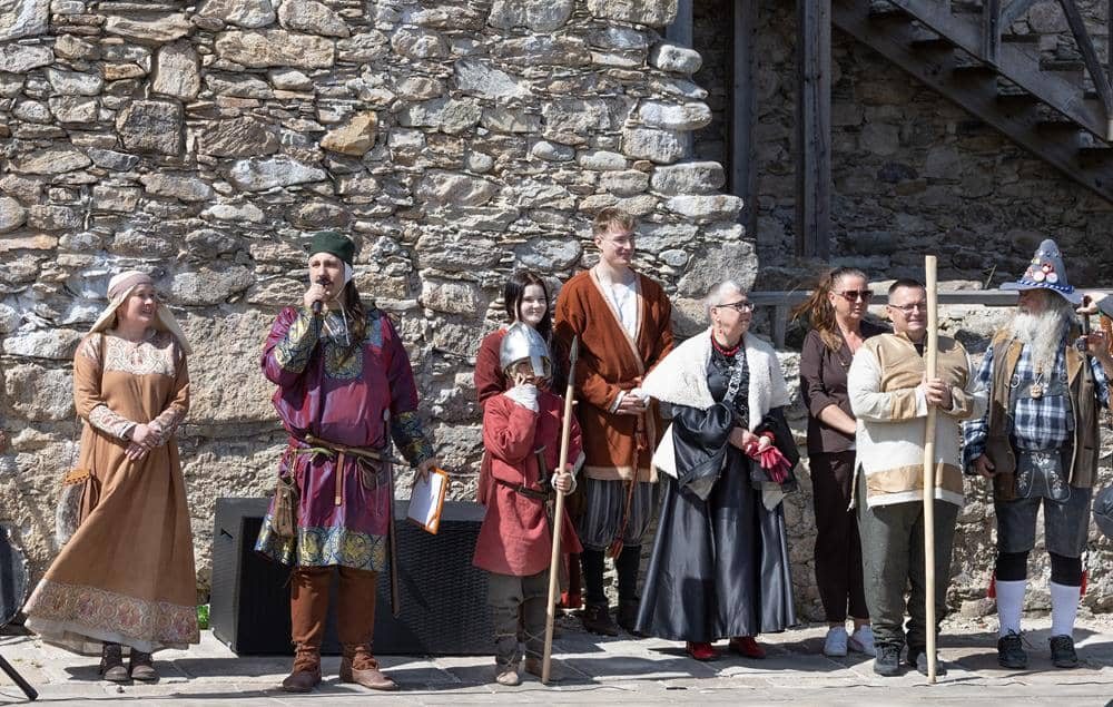 Widowisko rycerskie i pomoc dla Patryka